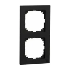 MERTEN MEG4020-3603 M-Pure-Rahmen. 2fach. schwarz matt. M-Pure