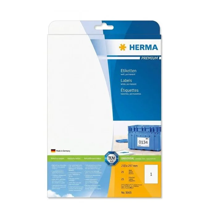 HERMA 5065 printer label — image 1