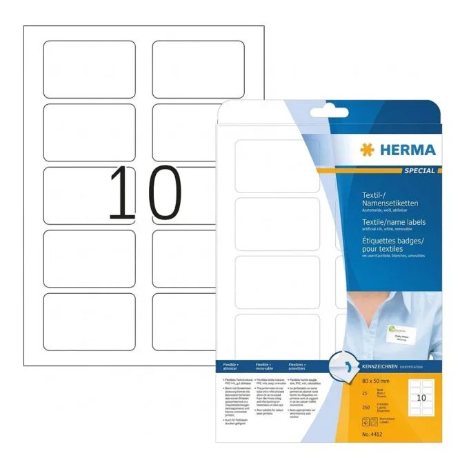HERMA 4412 printer label — image 1
