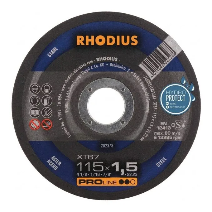 RHOD XT 67 115x1,5x22,23 Trennscheibe Pro blau — image 1