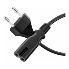 EFB Elektronik Euro-C7 power cord 180 black 3 m 2 x 0.75 mm EK502.3V2 - 3 m