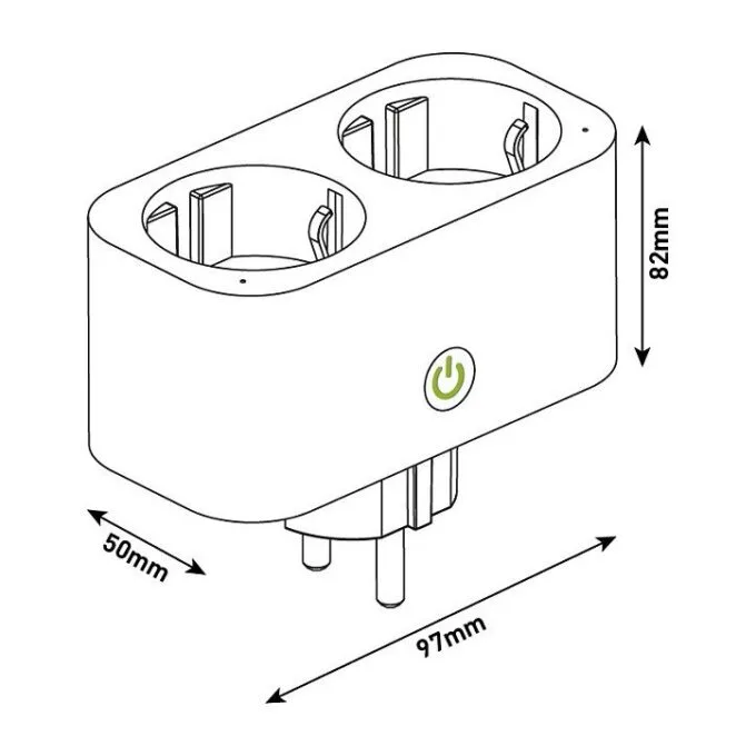 Entac ES-DSA-WIBLE power plug adapter — image 5