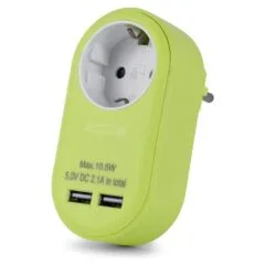 Entac EPAG-1EE-2USB-L power plug adapter