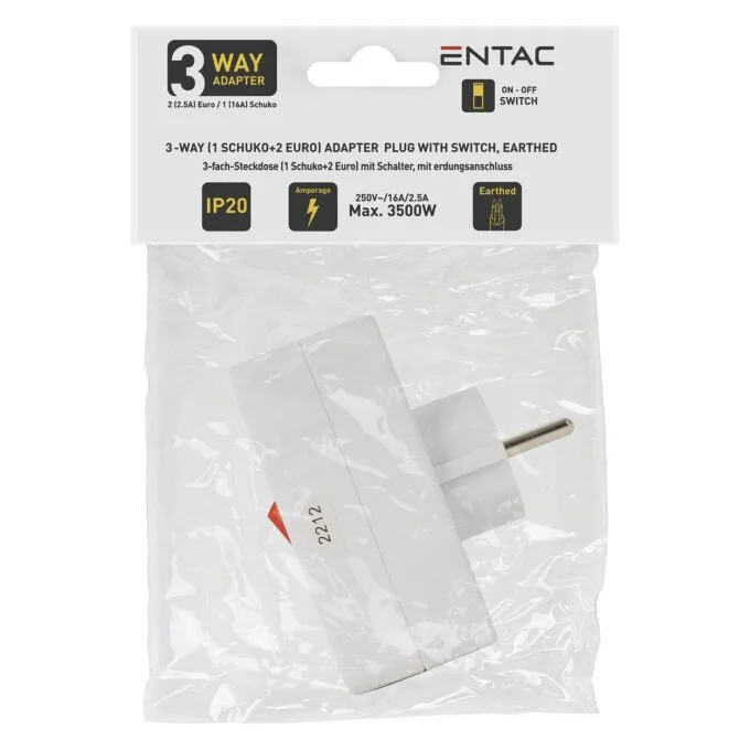Entac EPAG-1EE2E-SW power plug adapter — image 2