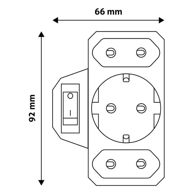 Entac EPAG-1EE2E-SW power plug adapter — image 6