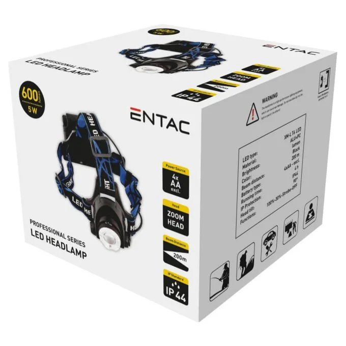 Entac EHL-ZOOM-5W-ALU flashlight — image 3