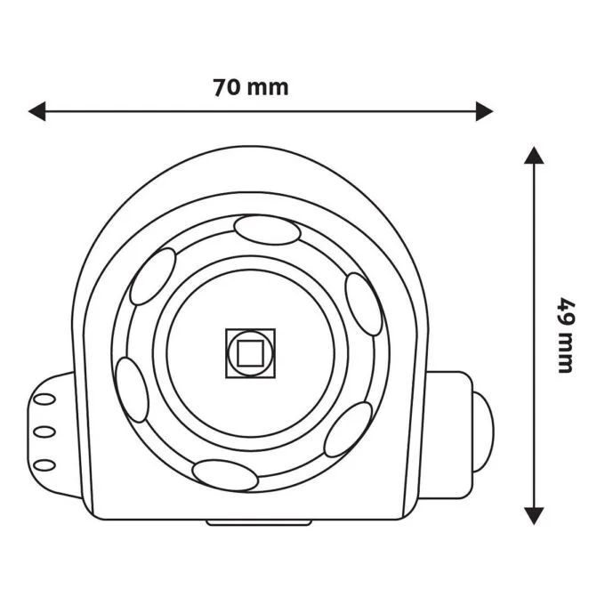 Entac EHL-ZOOM-5W-ALU flashlight — image 8