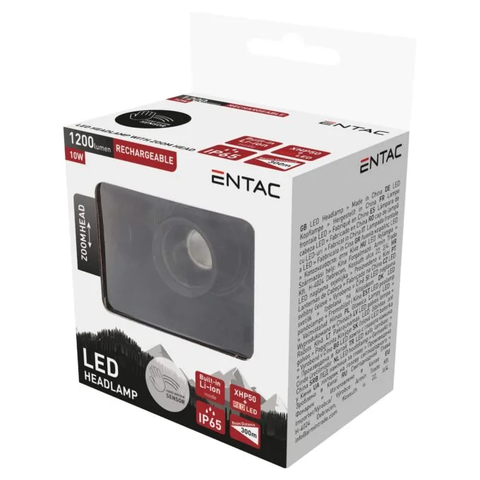 Entac EHL-ZH-10W-R flashlight — image 2