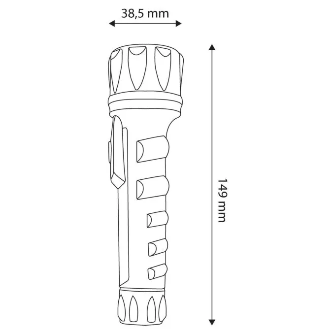 Entac EFL-2AA-PL flashlight — image 5