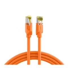 EFB RJ45 Patchkabel Cat.6A S/FTP LSZH Draka UC900 TM31 orange 0,25m