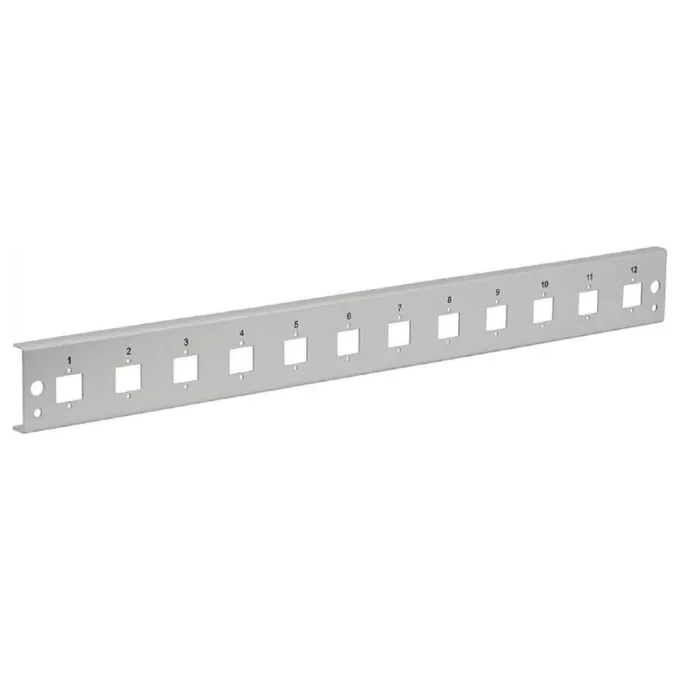 EFB Frontblende 12xE2000Duplex, E2000 Compact (RDM) gerade Vers. gr — image 1
