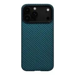 Pitaka Ultra-Slim Case for iPhone 17 Pro Blue/Grey Twill