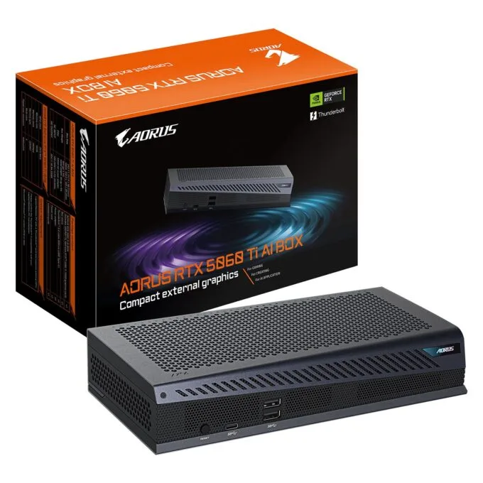 GIGABYTE AORUS RTX 5060 Ti AI BOX — image 1