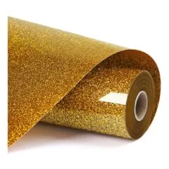 LOKLiK Plotterfolie Glitzer - Golden - 30,5 x 90 cm