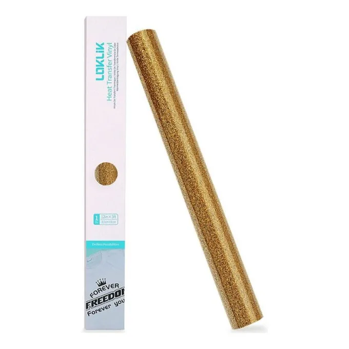 LOKLiK Plotterfolie Glitzer - Golden - 30,5 x 90 cm — image 4