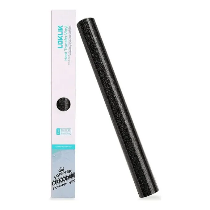 LOKLiK Plotterfolie Glitzer - Schwarz - 30,5 x 90 cm — image 4