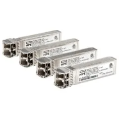 HPE MSA 32Gb SFP+ Short Wave Fibre Channel 4-pack Transceiver Bundle network transceiver module