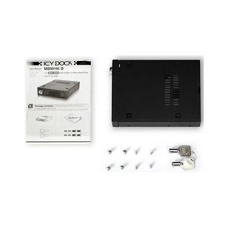 Icy Dock MB991IK-B drive bay panel — image 8