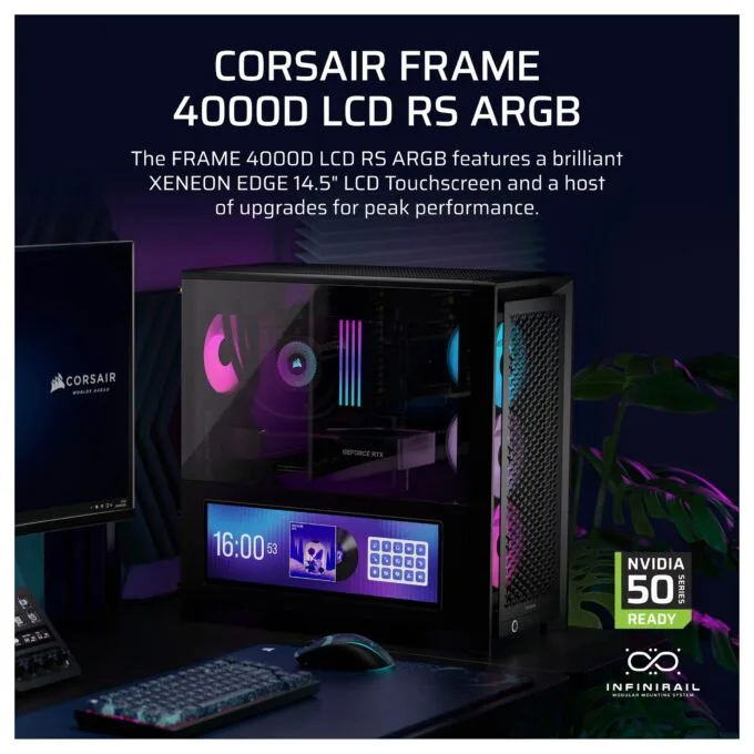 Corsair FRAME 4000D LCD RS ARGB — image 3