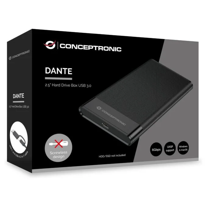 Conceptronic DANTE06B storage drive enclosure — image 6