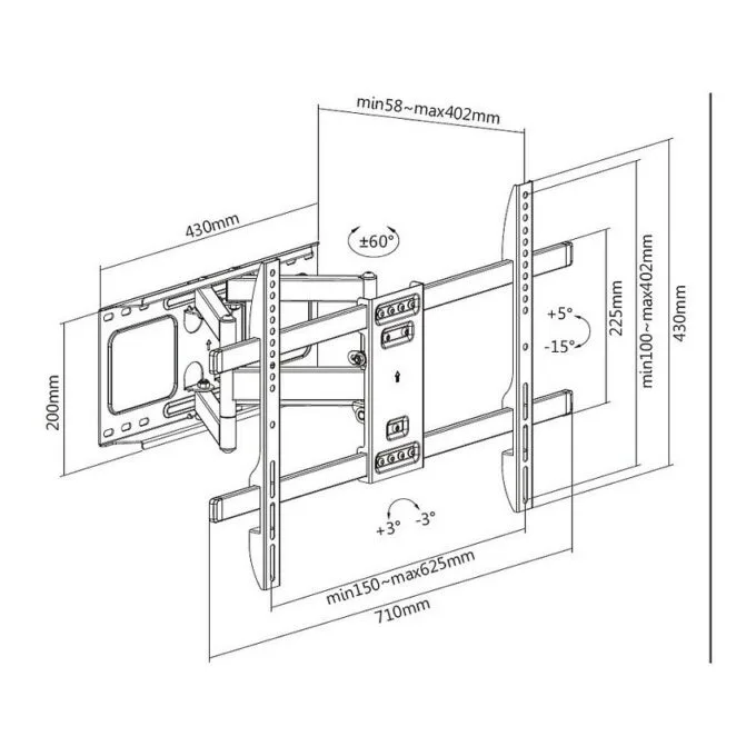 Equip 650335 TV mount/stand — image 9