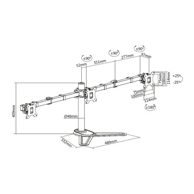 Equip 650125 monitor mount / stand — image 7