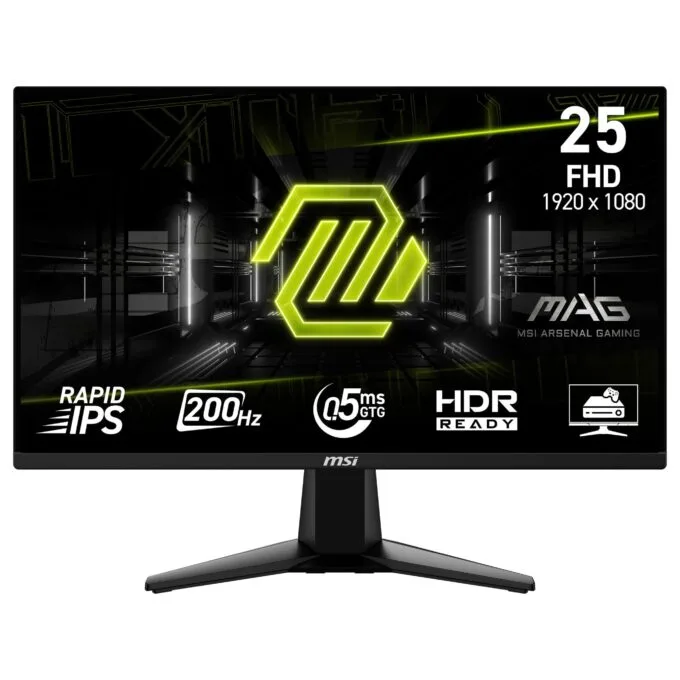 MSI MAG 255F E20 computer monitor — image 2