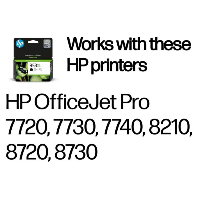 HP 953XL High Yield Black Original Ink Cartridge — image 2