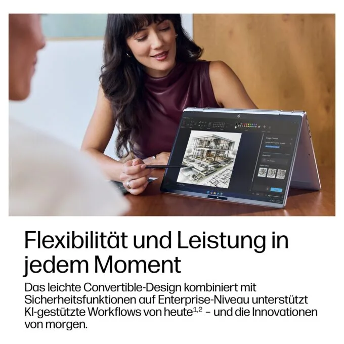 HP EliteBook X Flip G2i CU5 325/32GB/512SSD/W11 Pro LTE 5G 1J Gar (DE) — image 5