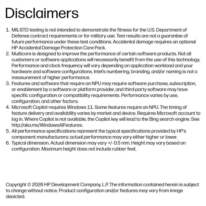 HP E02D4ET laptop — image 12