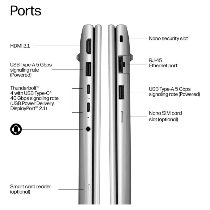 HP E02D4ET laptop — image 4