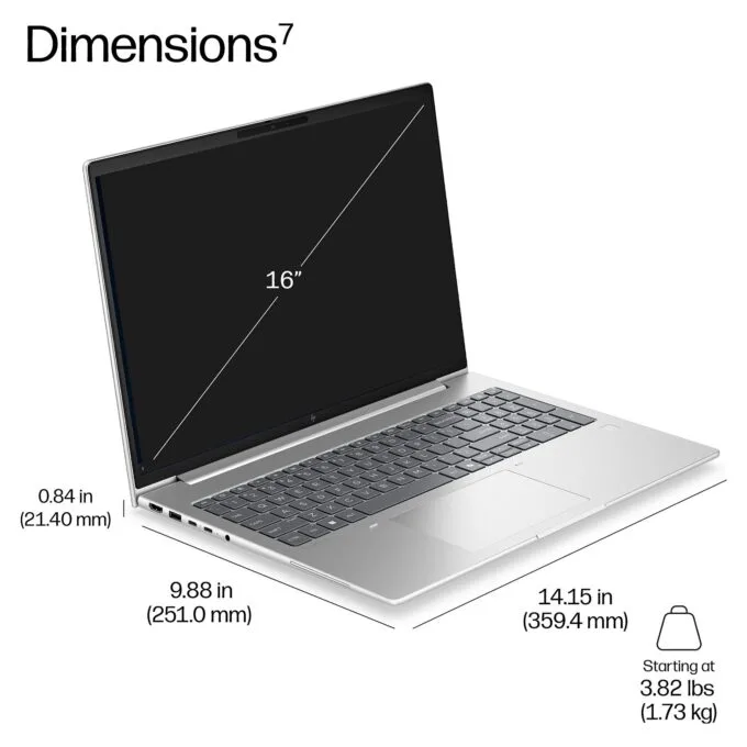 HP EliteBook 6 G2a RYZ5 230/16GB/512SSD/W11 Pro 2J Gar (DE) — image 16