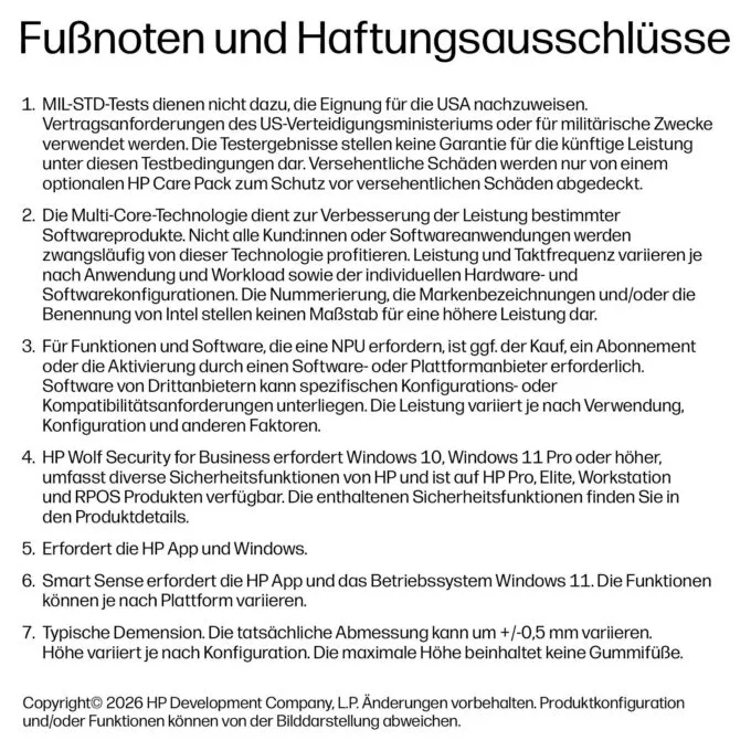 HP EliteBook 6 G2i CU5 325/32GB/512SSD/W11 Pro 2J Gar (DE) — image 14