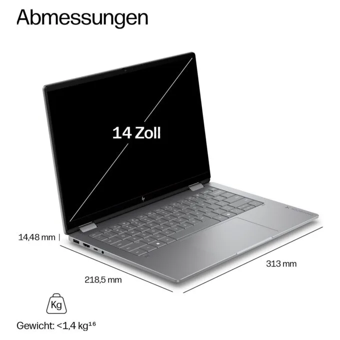 HP OmniBook X Flip 2-in-1 Laptop Next Gen AI 14-kb0181ng — image 6
