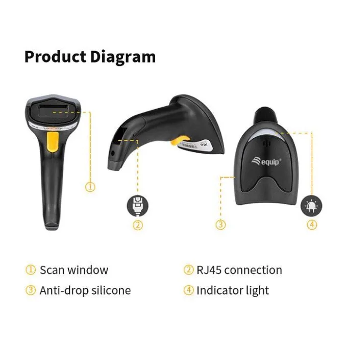 Equip 351021 barcode reader — image 8
