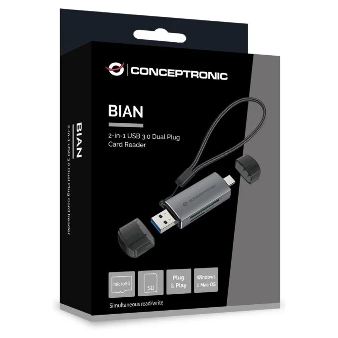 Conceptronic BIAN05G card reader — image 3