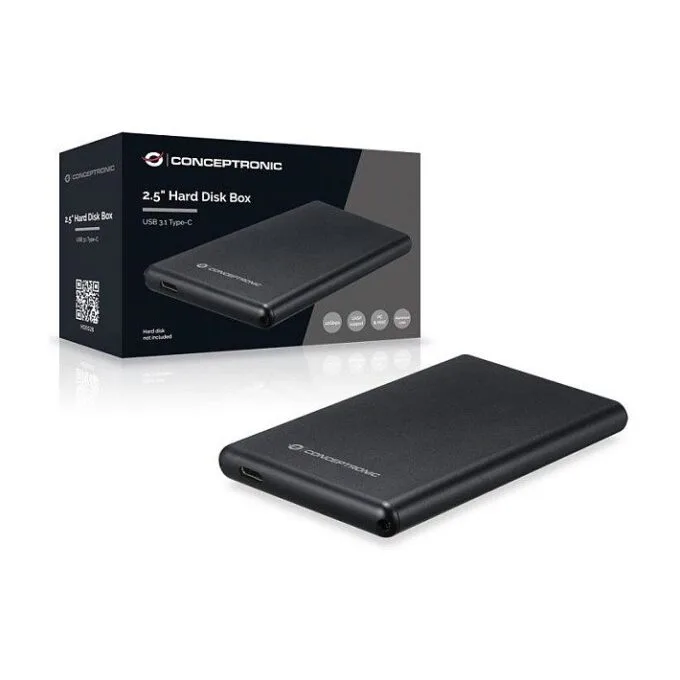 Conceptronic HDE02B storage drive enclosure — image 4