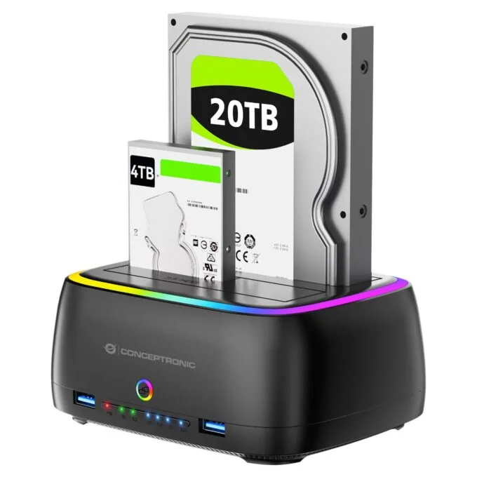 Conceptronic DONN36B storage drive docking station — image 3