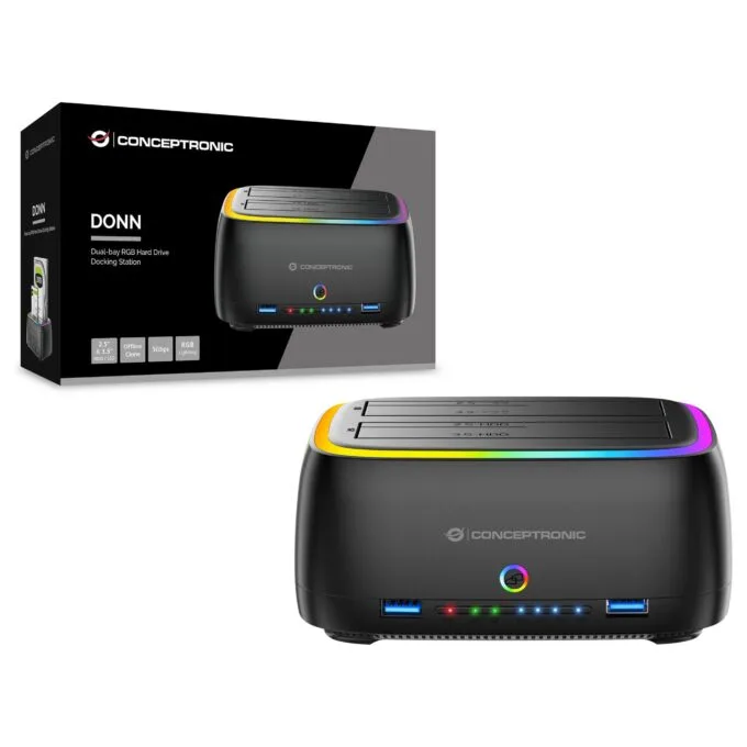 Conceptronic DONN36B storage drive docking station — image 5