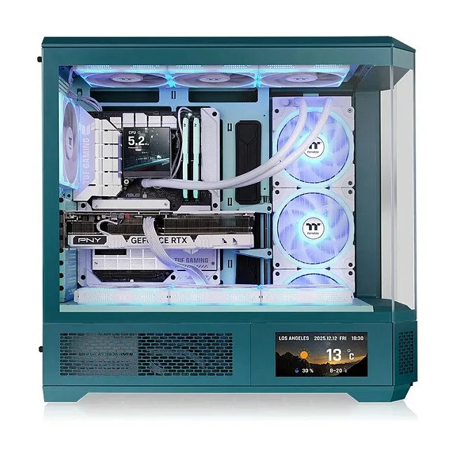 Thermaltake 6.0inch LCD Panel Kit for View 600 TG Transformative Teal — image 5
