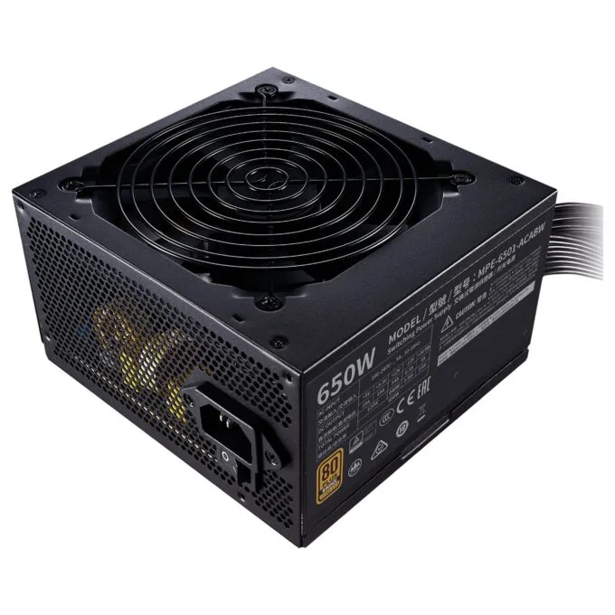 Cooler Master MWE 650 Bronze 230V V2 power supply unit — image 2