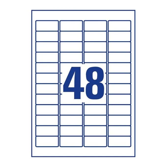 Avery L4736REV-25 self-adhesive label — image 3