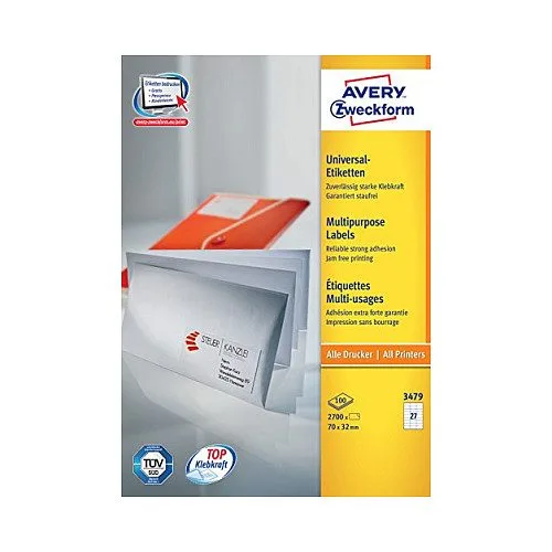 Avery 3479 printer label — image 1