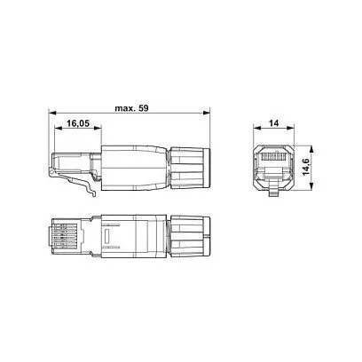Phoenix Contact VS-08-RJ45-5-Q / IP20 — image 2