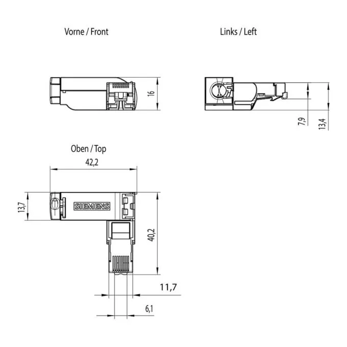Siemens 6GK1901-1BB20-2AA0 socket-outlet — image 2