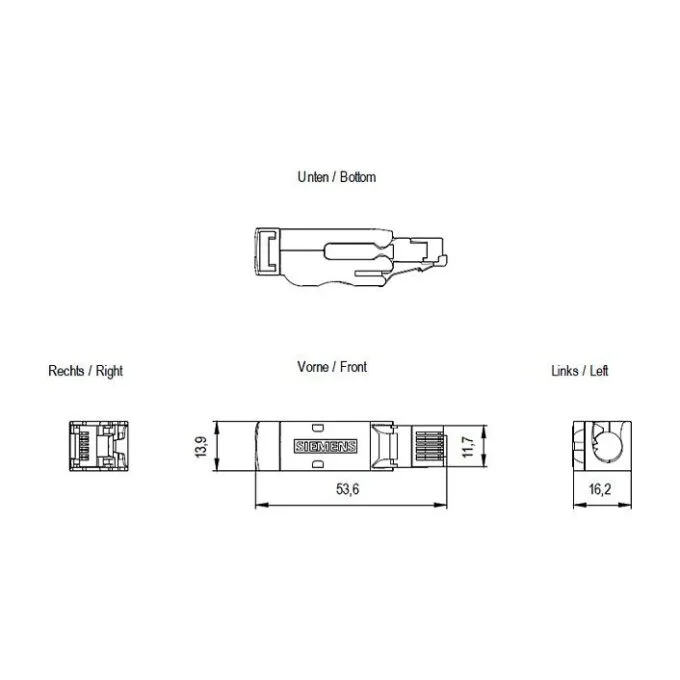 Siemens 6GK1901-1BB12-2AA0 socket-outlet — image 2
