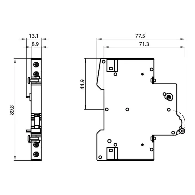 Siemens 5ST3010 circuit breaker accessory — image 3