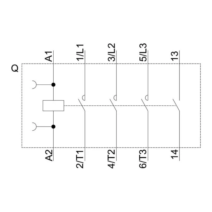 Siemens 3RT2015-1AP01 electrical contactor — image 3