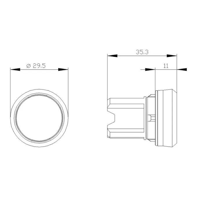 Siemens 3SU1000-0AB70-0AA0 push-button panel — image 4
