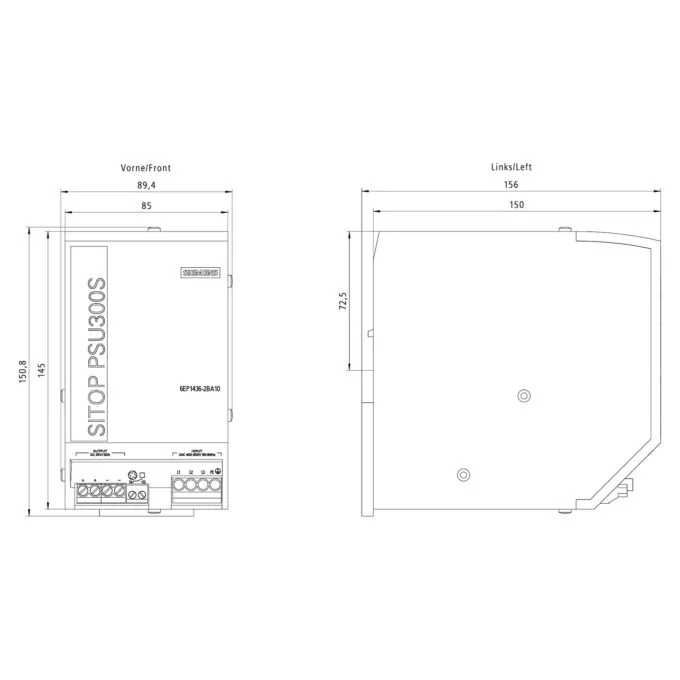 Siemens 6EP1436-2BA10 power adapter/inverter — image 6